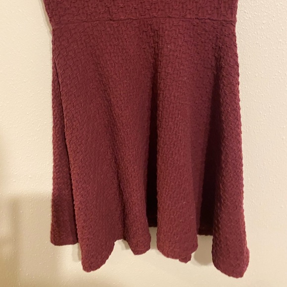 Maroon red skater dress - Picture 4 of 4